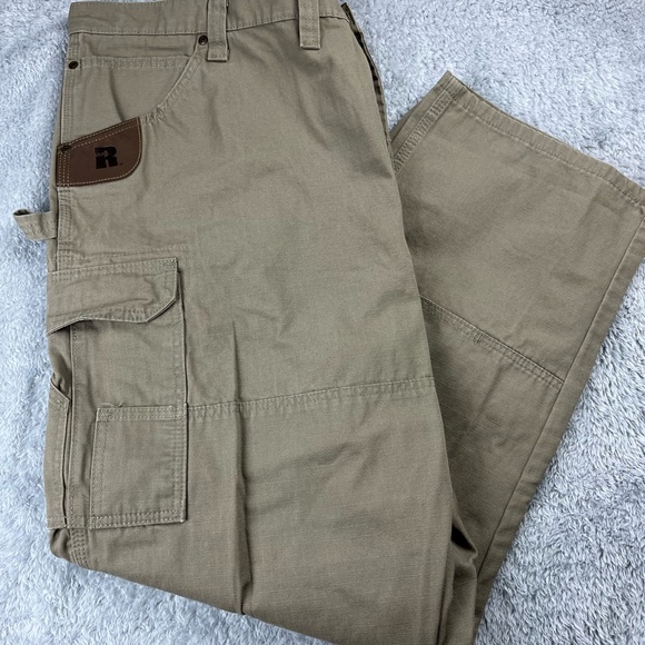 Wrangler Riggs Workwear Ripstop Ranger Utility Cargo‎ Pant Size 46 Bark Color - Picture 10 of 13